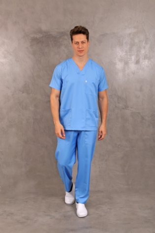 Scrub Gabardine Classic Azul Ref. 5271