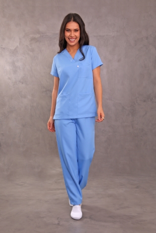 Scrub Gabardine Classic Azul Ref. 5270