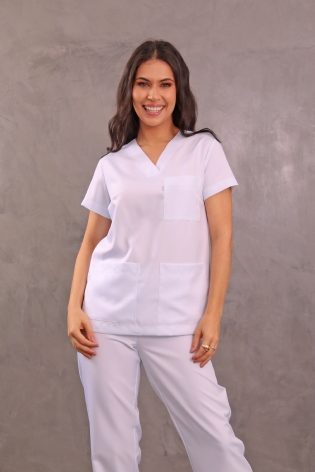 Scrub Gabardine Classic Branco Ref. 5270