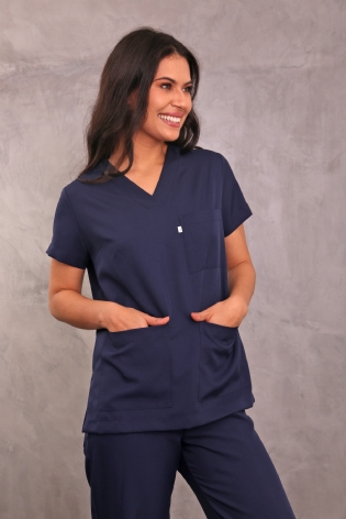 Scrub Gabardine Classic Marinho Ref. 5270