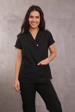 Scrub Gabardine Classic Preto Ref. 5270